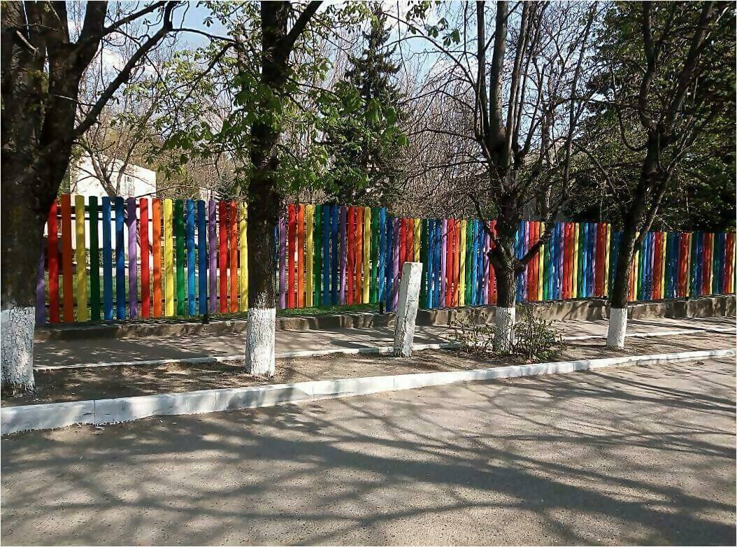 забор из штакетника 110м фото5 в Владивостоке