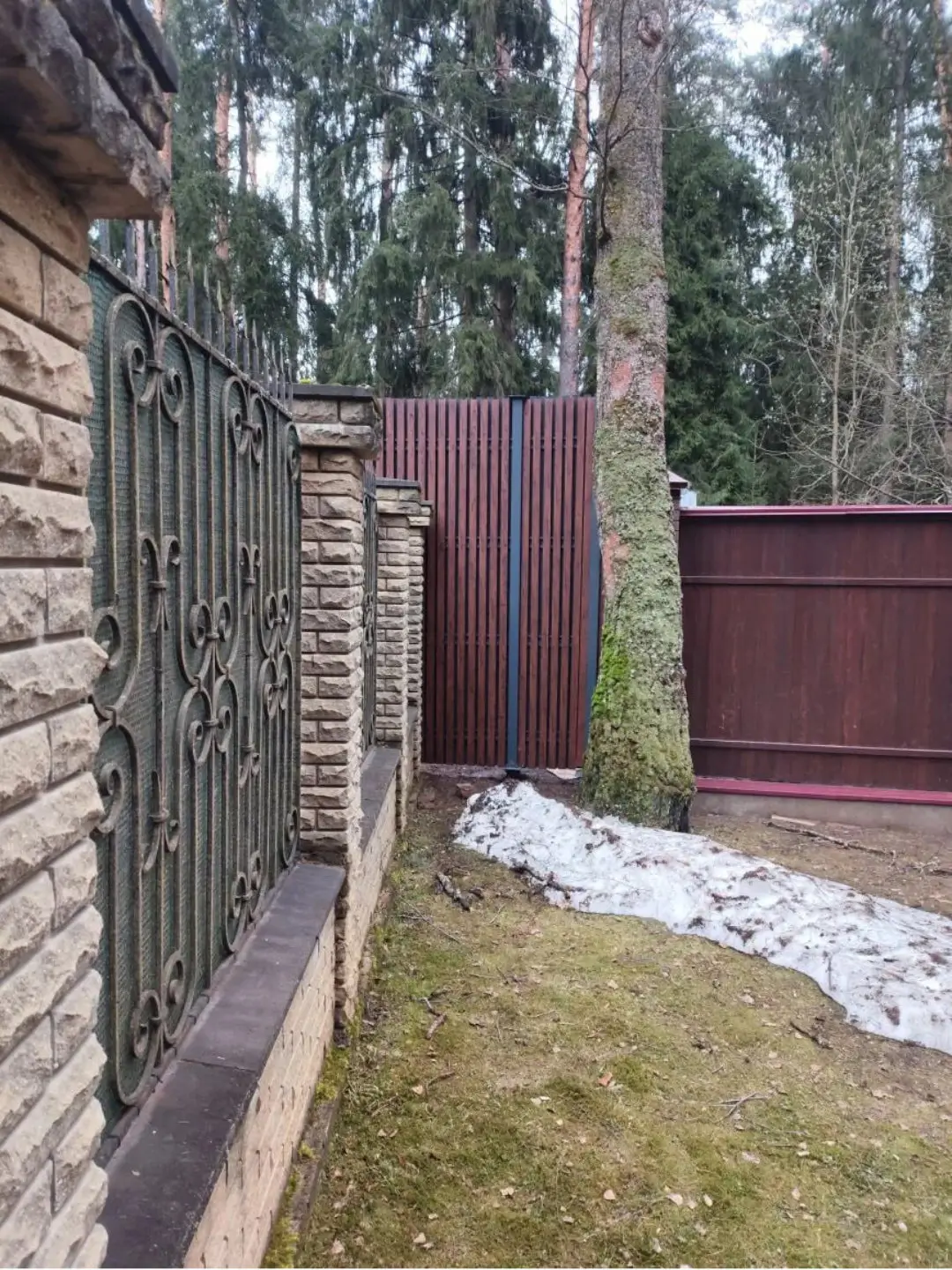 Забор из декоративных реек 7м Темный Дуб 3D Принтек фото 1 в Владивостоке